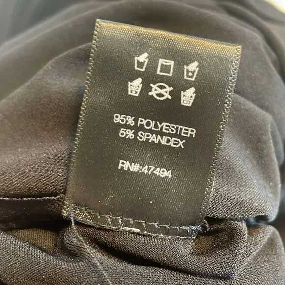 Norma Kamali Diana Ruched Midi Dress Black M - Picture 6 of 7